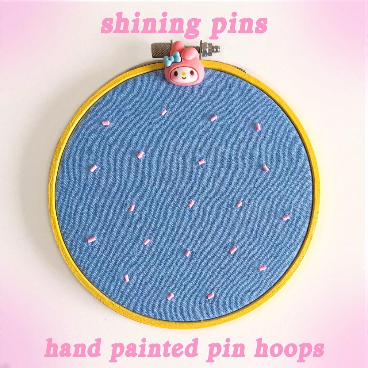 Pin Display Hoops 5 INCH shiningpins