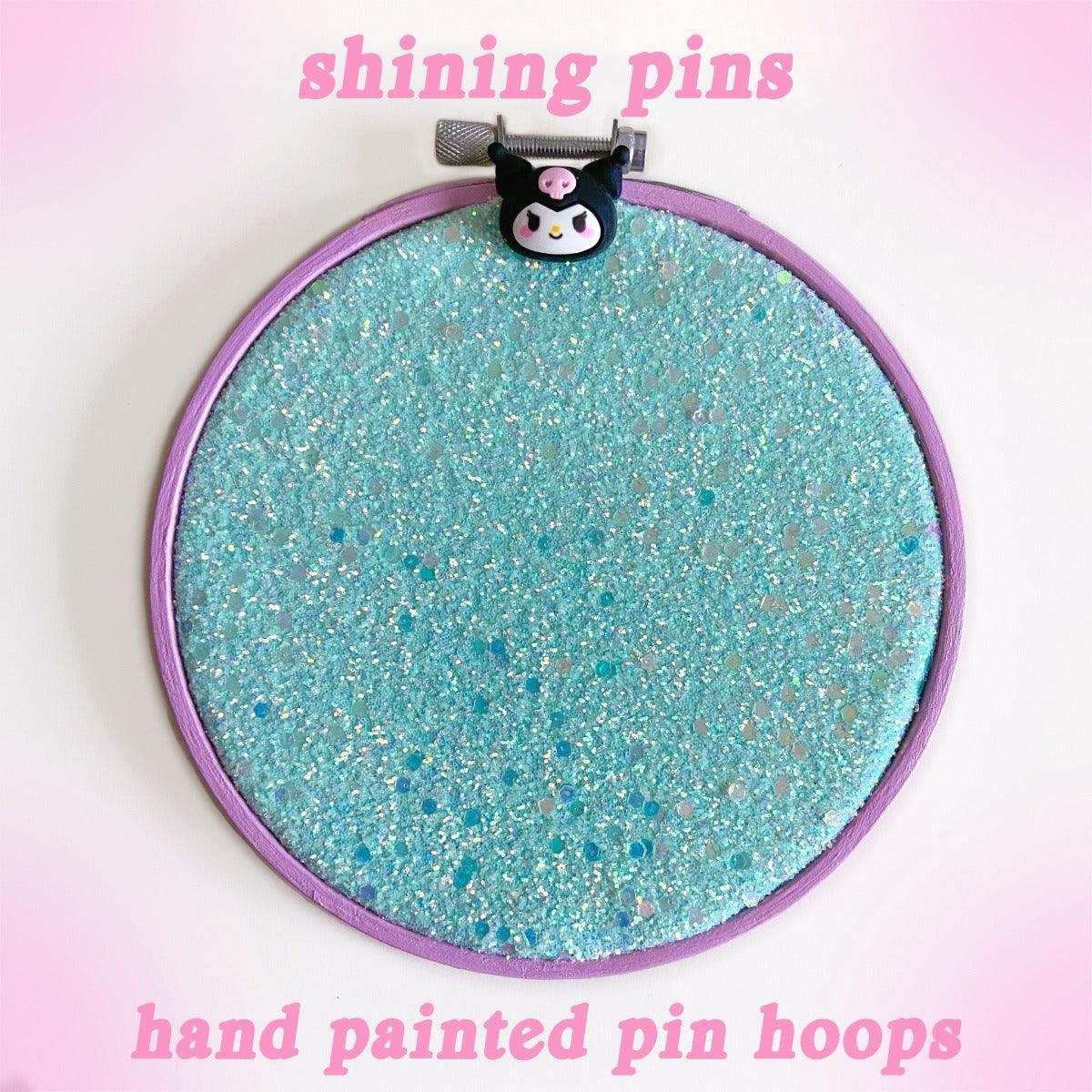 Pin Display Hoops 5 INCH shiningpins