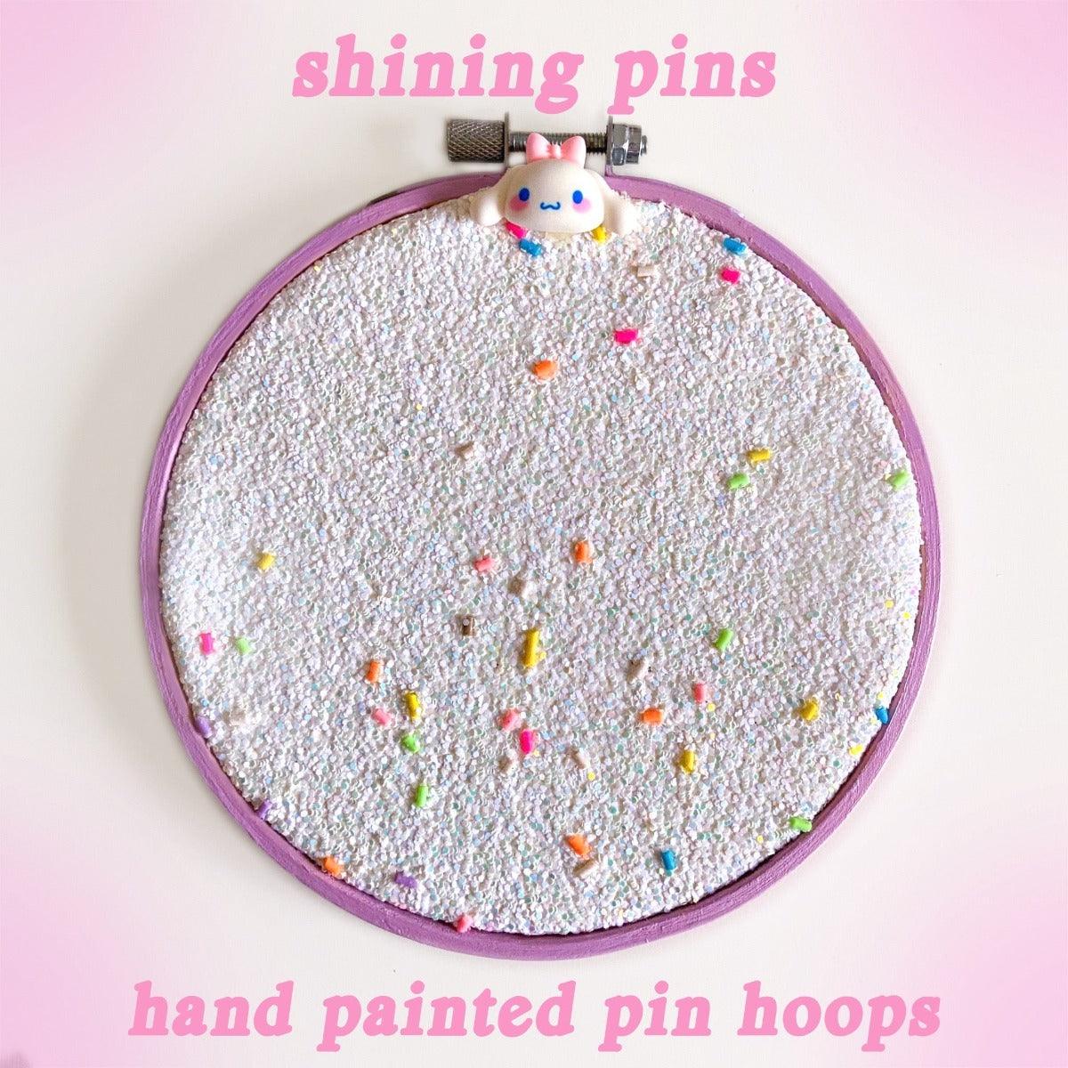 Pin Display Hoops 5 INCH shiningpins