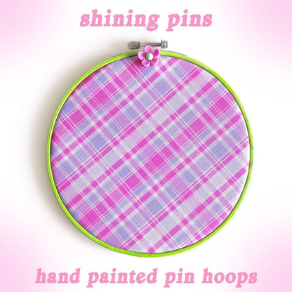 Pin Display Hoops 7 INCH shiningpins