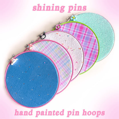 Pin Display Hoops 7 INCH shiningpins