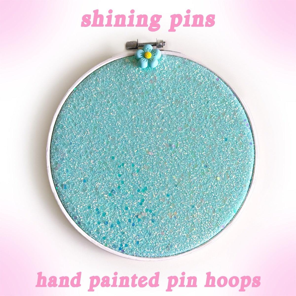 Pin Display Hoops 7 INCH shiningpins