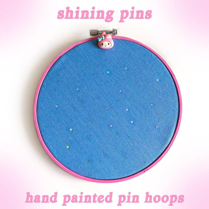 Pin Display Hoops 7 INCH shiningpins