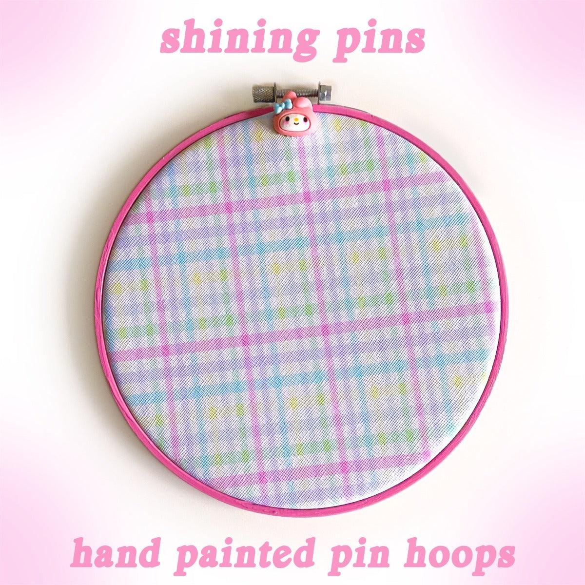 Pin Display Hoops 7 INCH shiningpins