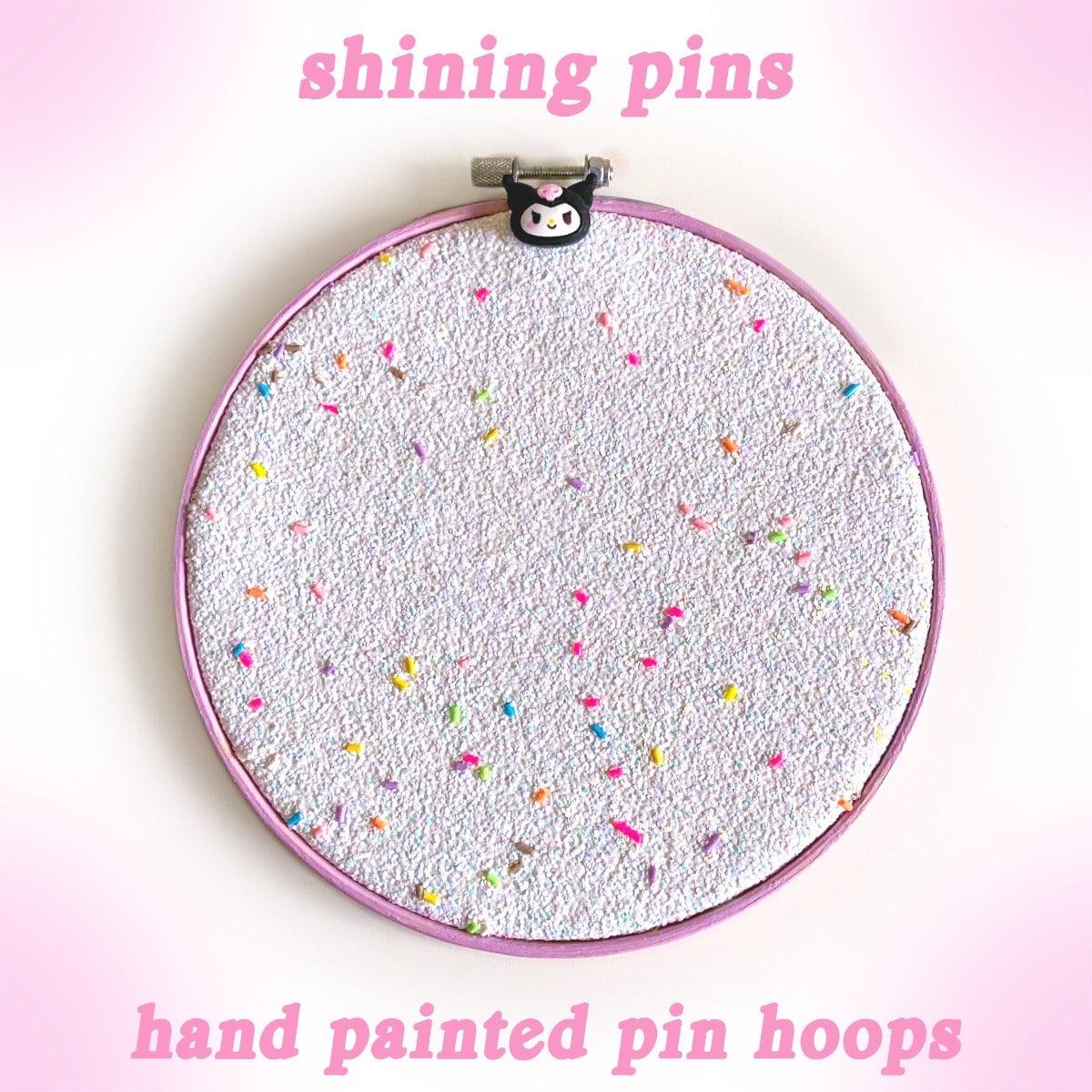 Pin Display Hoops 7 INCH shiningpins