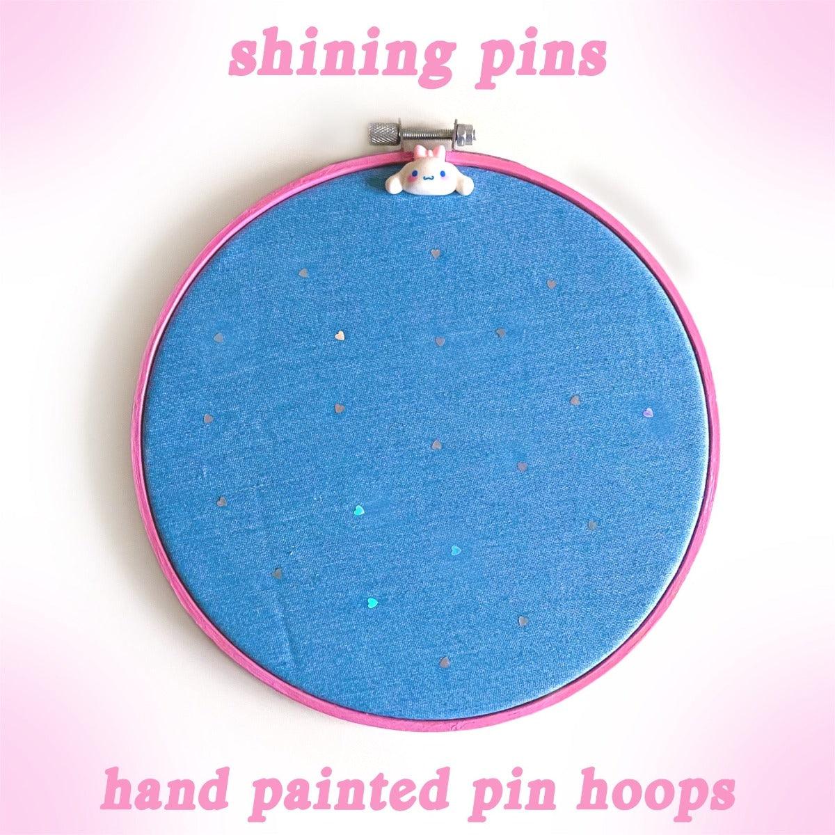 Pin Display Hoops 7 INCH shiningpins