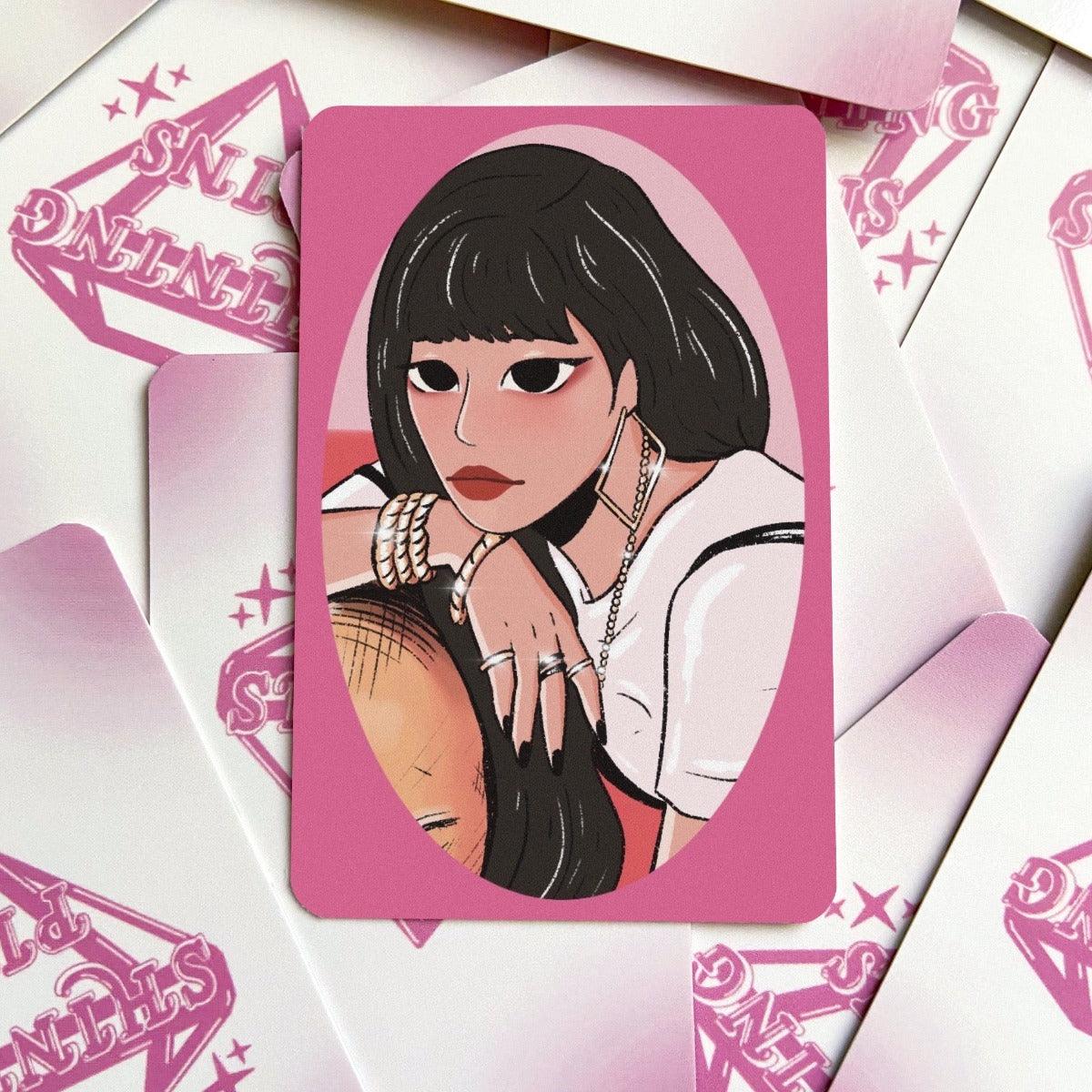 Red Velvet 'Bad Boy' Sticker Sheet & Photocard Set shiningpins