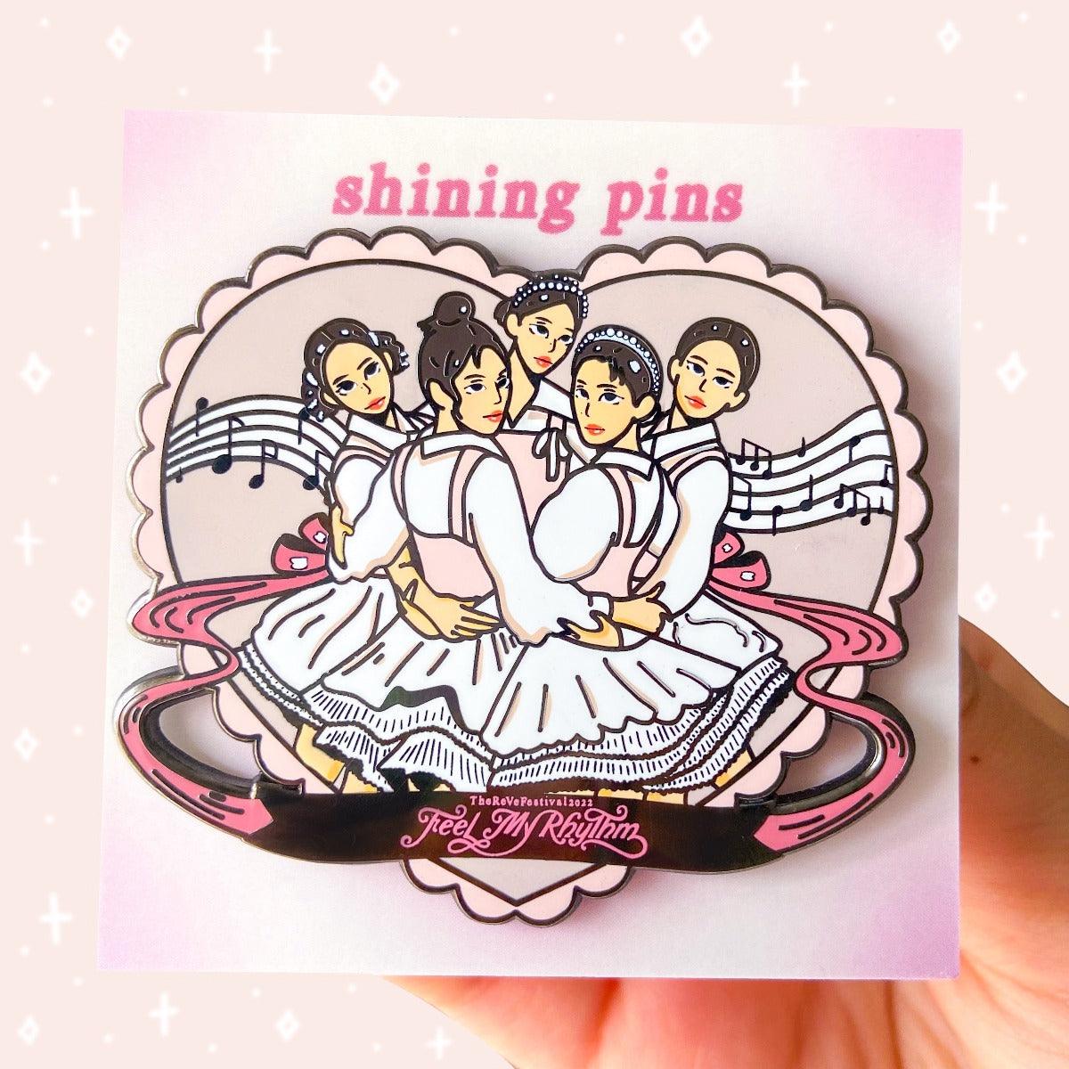 Red Velvet 'Feel My Rhythm' Enamel Pin shiningpins