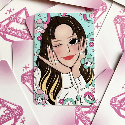 Red Velvet 'Feel My Rhythm' Sticker Sheet & Photocard Set shiningpins