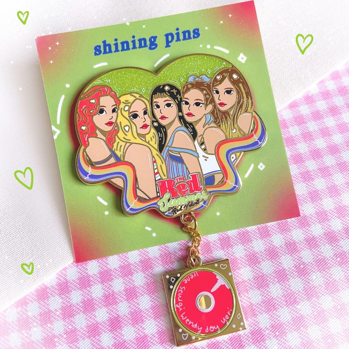 Red Velvet 'Red Flavour' Enamel Pin shiningpins