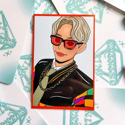 SHINee '1 of 1' Sticker Sheet & Photocard Set shiningpins