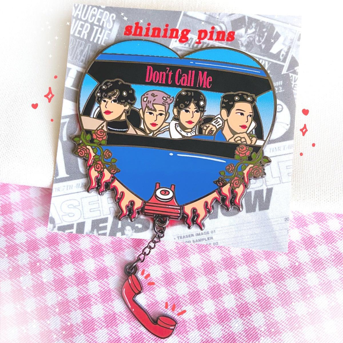 SHINee 'Don't Call Me' Enamel Pin shiningpins