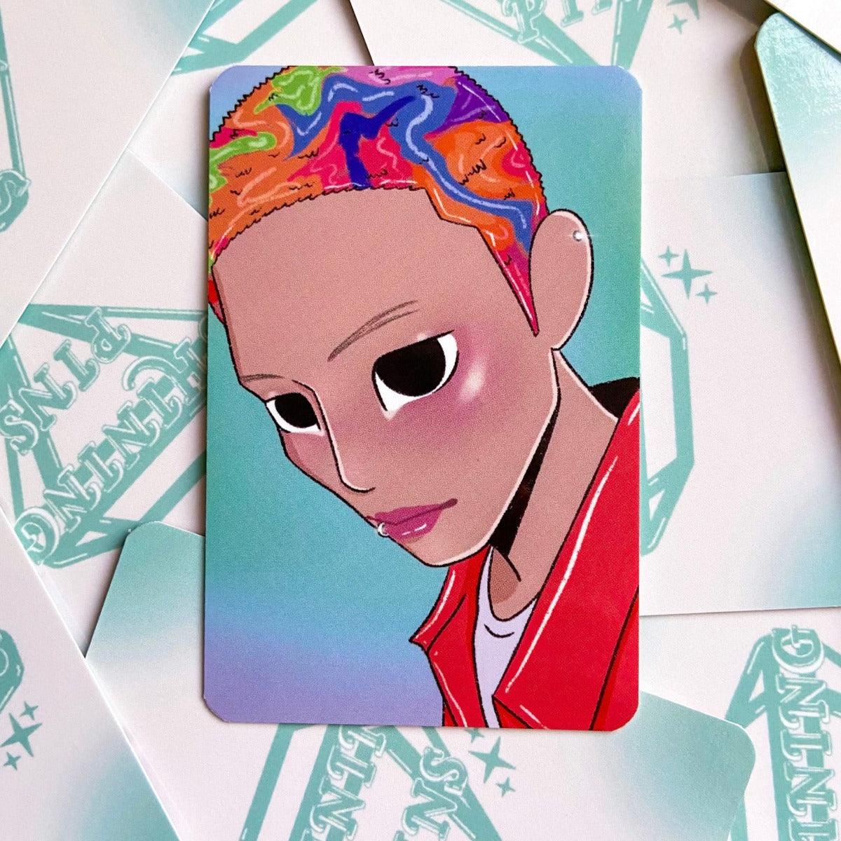 SHINee 'The Story Of Light' Sticker Sheet & Photocard Set shiningpins