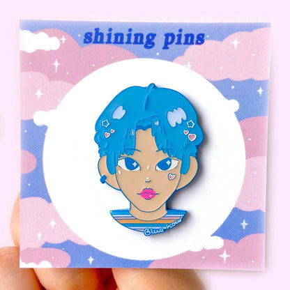 Tomorrow x Together 'Blue Hour' Enamel Pins shiningpins