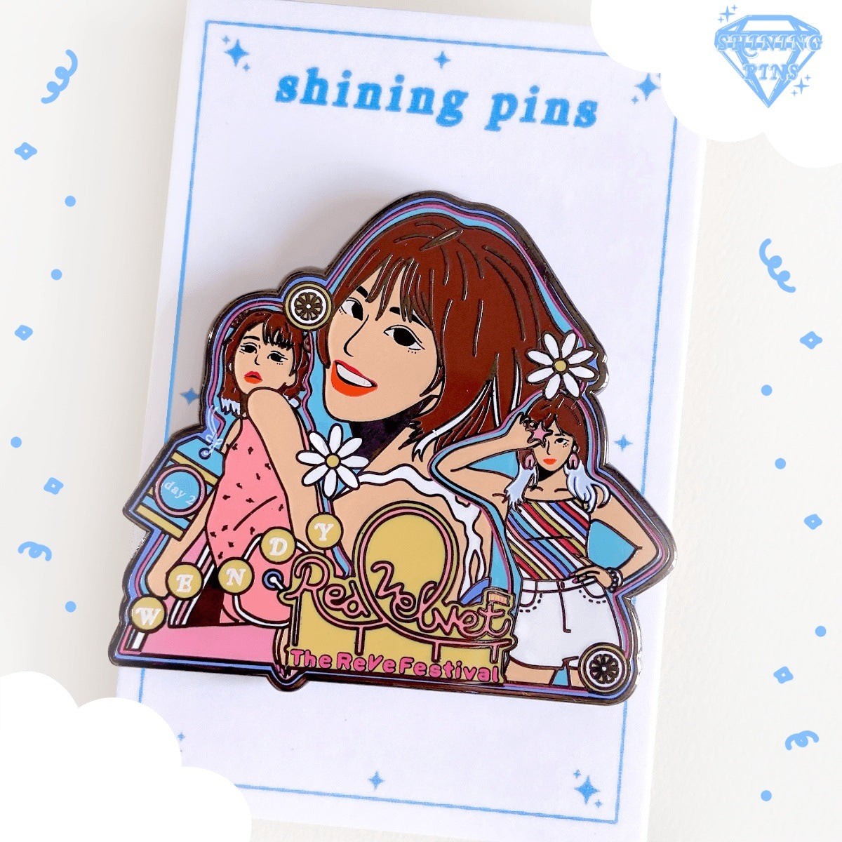 Wendy Red Velvet 'Umpah Umpah' Enamel Pin shiningpins