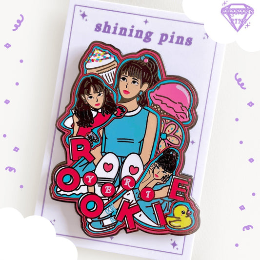 Yeri Red Velvet 'Rookie' Enamel Pin shiningpins